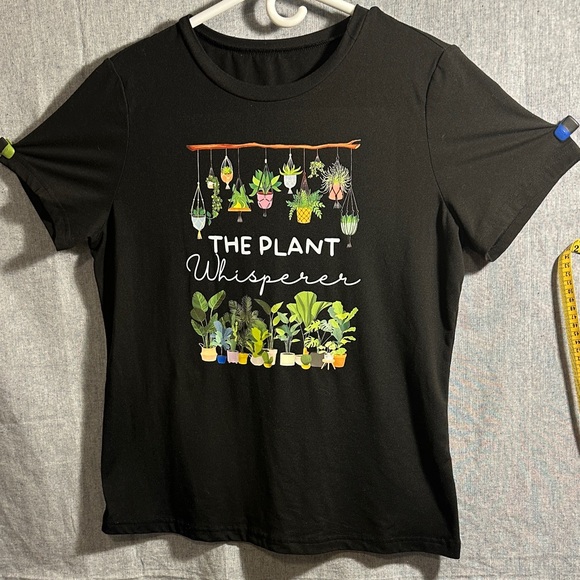 SHEIN Tops - SHEIN Black Crewneck Top with Branded Label